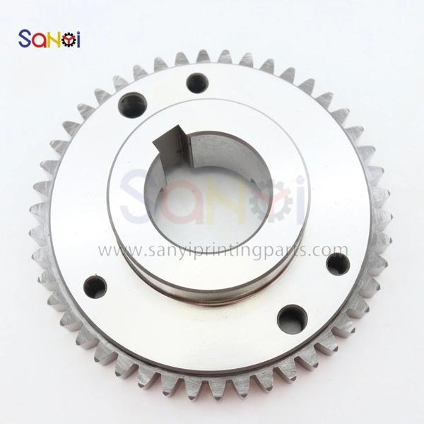 KBA105 Water Roller Ink Roller Gear with 28 Teeth and 50 Teeth Dual Clutch Gear for KBA Printing Machine Accessories