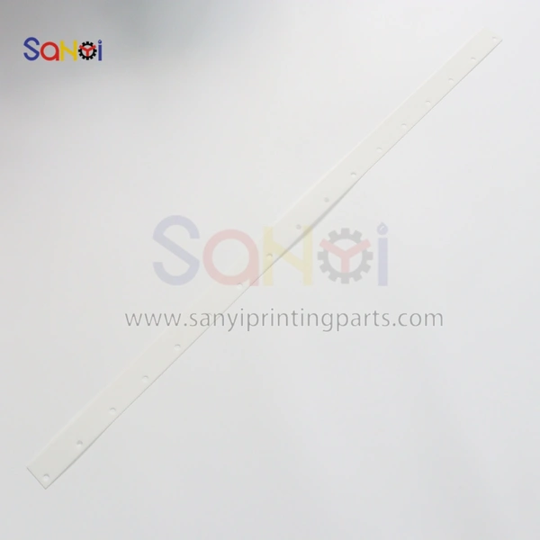 Printing Machinery Spare Parts Ink Scraper LS44 Length 1230mm 11 Holes Komori KBA Roland Heidelberg Clean Blade Wiper