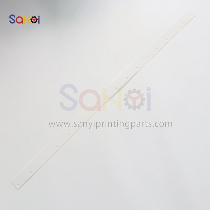 Printing Machinery Spare Parts Ink Scraper LS44 Length 1230mm 11 Holes Komori KBA Roland Heidelberg Clean Blade Wiper