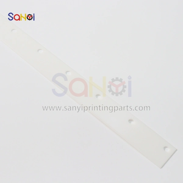 Printing Machinery Spare Parts Ink Scraper LS44 Length 1230mm 11 Holes Komori KBA Roland Heidelberg Clean Blade Wiper