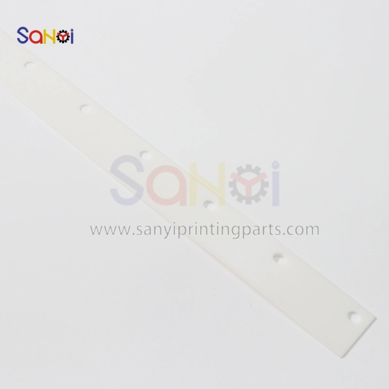Printing Machinery Spare Parts Ink Scraper LS44 Length 1230mm 11 Holes Komori KBA Roland Heidelberg Clean Blade Wiper