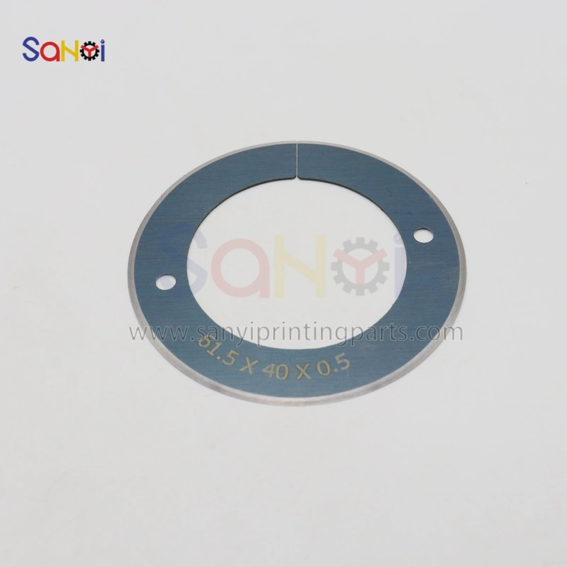 Stahl Slitting Knife Disc ZD.200-747-03-00 Stahl Folding Machine Blade 61.5x40x0.5mm Stahl Folder Parts
