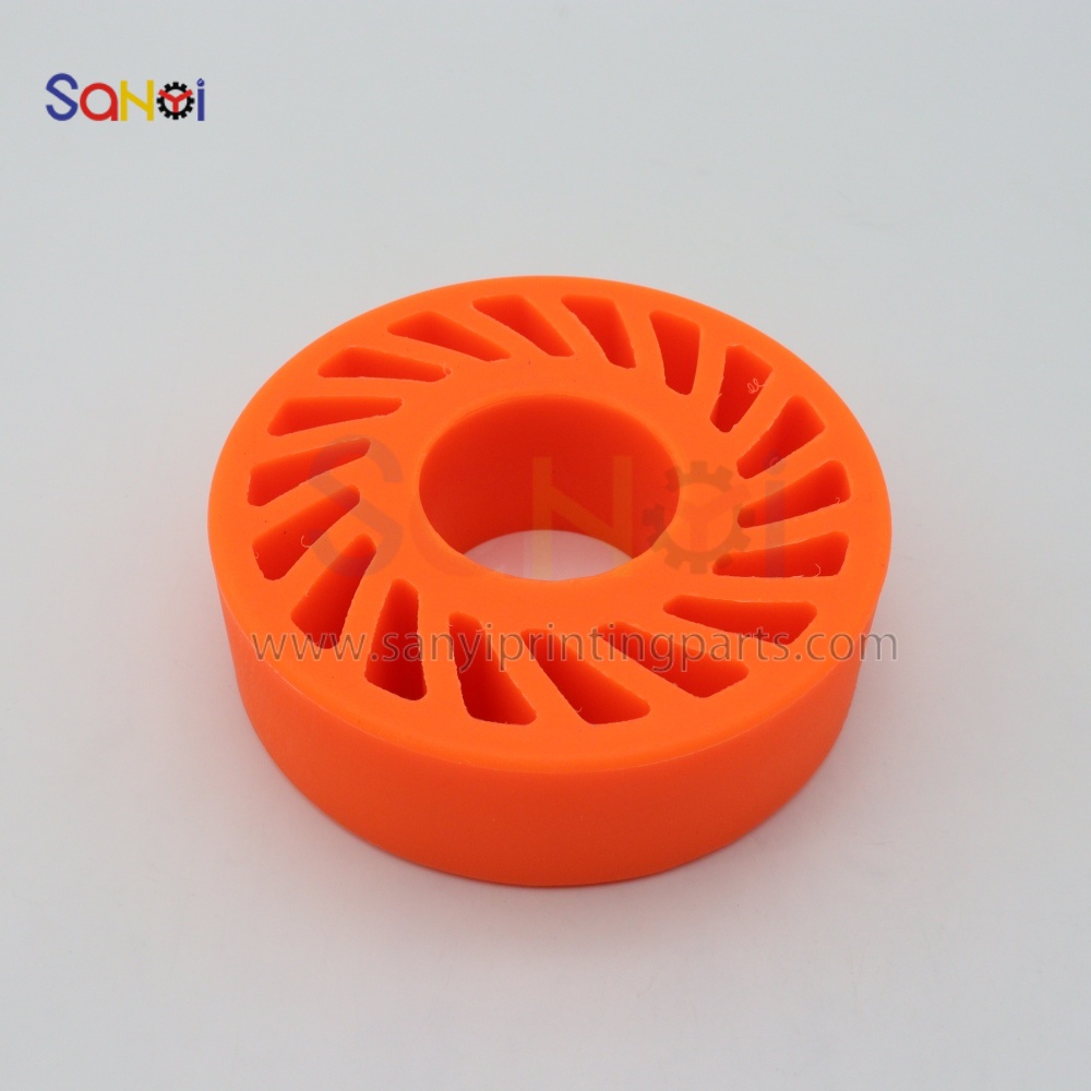 印刷机裱纸机纸箱机 太阳轮 送纸胶轮130×40×50MM  (5).JPG