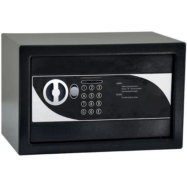 Safe box (electronic, digital, metal, stainless steel, made in China)