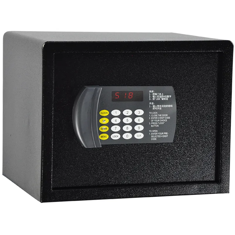 Safe box (electronic, digital, metal, stainless steel, made in China)
