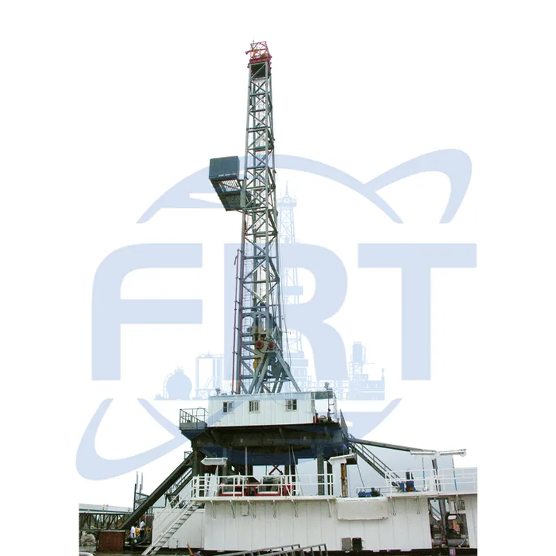 AC variable-frequency motor driven on shore skid-mounted drilling rig 