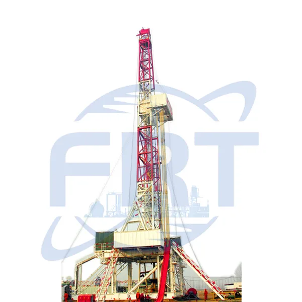 AC variable-frequency motor driven on shore skid-mounted drilling rig 