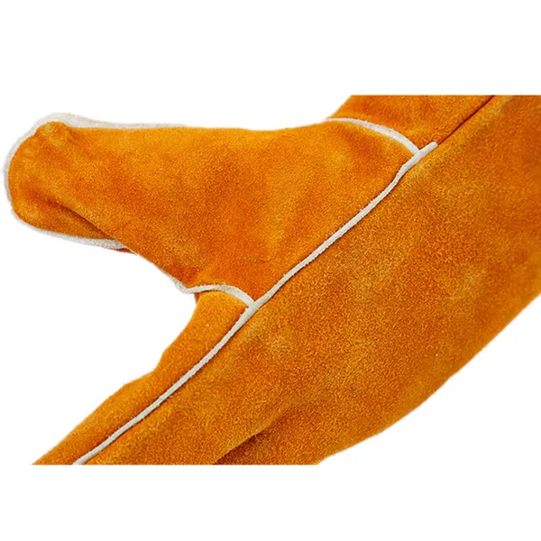 Cow Leather Electric Welding Protection Gloves | FRT Machinery