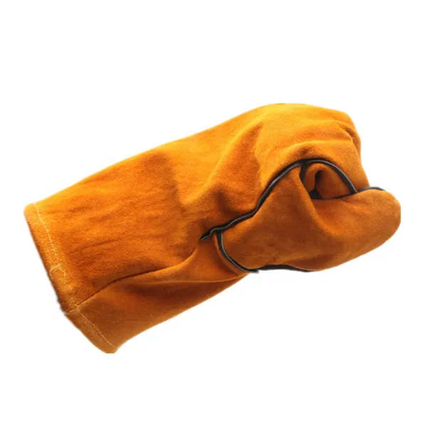 Cow Leather Electric Welding Protection Gloves | FRT Machinery