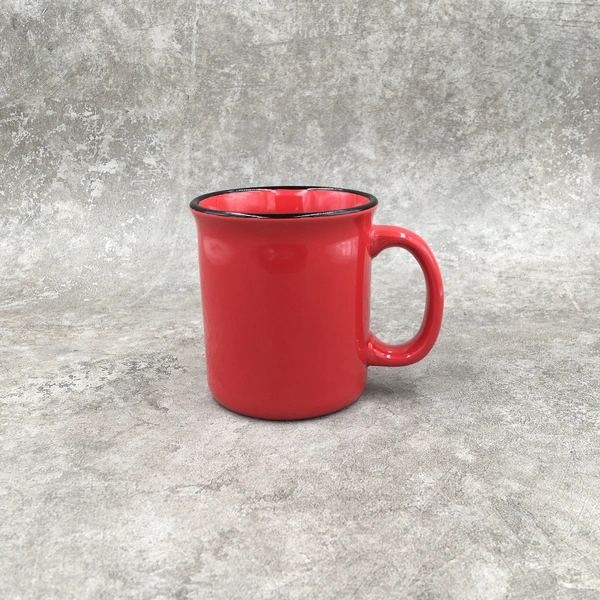 Ceramic mug,Marlboro cup,Stoneware mug,12OZ mug