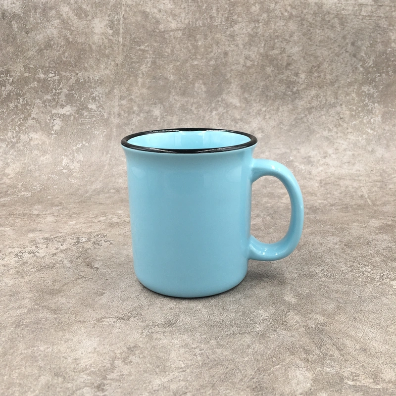 caneca de cerâmica, copo de marlboro, caneca de grés, caneca de 12 onças 