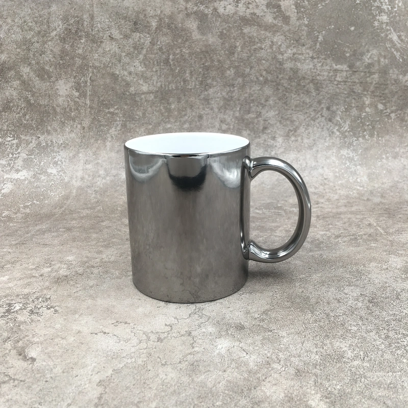Ceramic mug,Electroplating cup,Stoneware mug,11OZ mug
