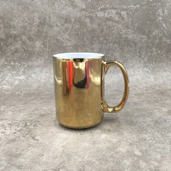 Ceramic mug,sublimation mug,Electroplating cup,Stoneware mug,15OZ mug