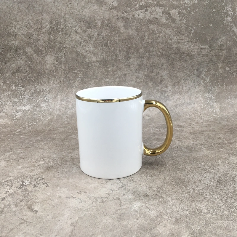 Ceramic mug,sublimation mug,Electroplating cup,Stoneware mug,11OZ mug