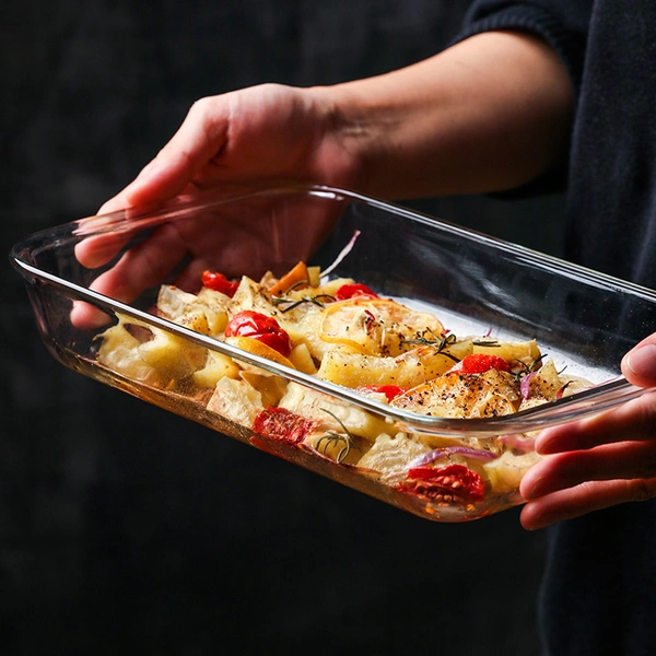 Glass bake dish,Glass bowl,Borosilicate Glass,Glass tableware