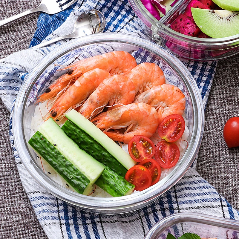 Microwave glass Lunch box,Borosilicate Glass,Glass tableware