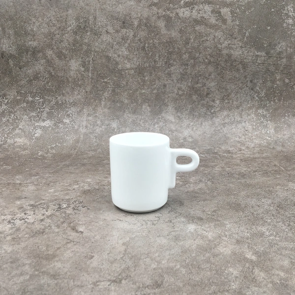 Ceramic mug,White mug ,Stoneware mug,6OZ mug