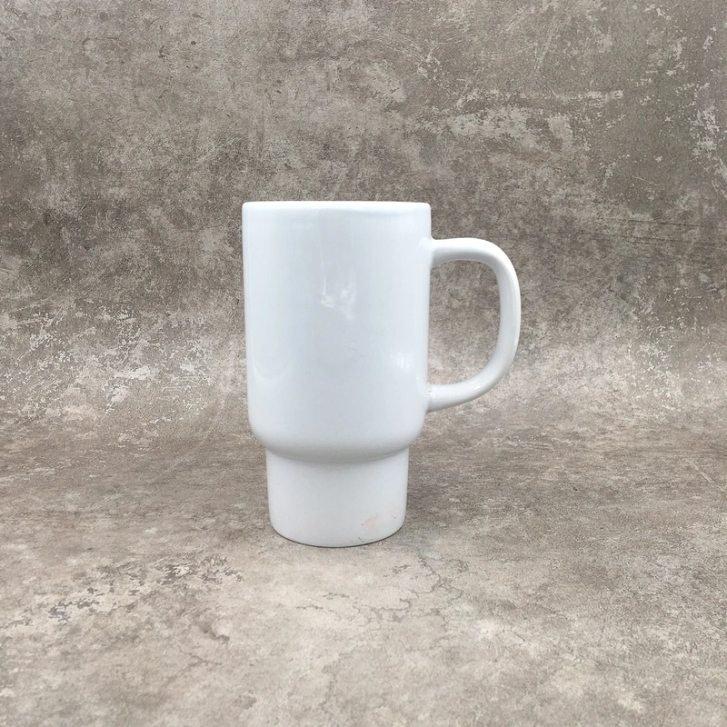 Ceramic mug,White mug ,Stoneware mug,14OZ mug
