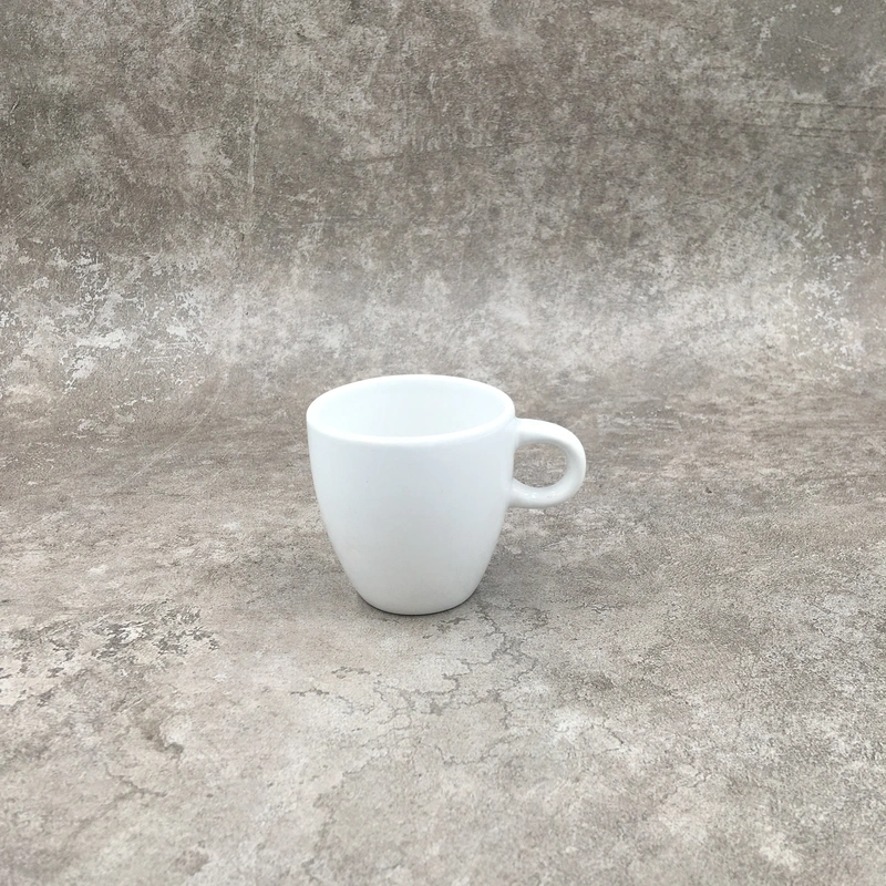 Ceramic mug,White mug ,Stoneware mug,4OZ mug