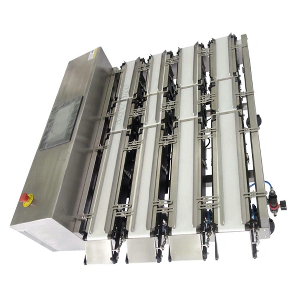 Red Dates Particle Weighing Machine,Flap-type Rejection Multi-Channel Food Checkweigher