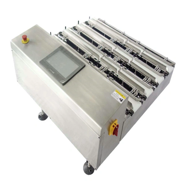 Red Dates Particle Weighing Machine,Flap-type Rejection Multi-Channel Food Checkweigher