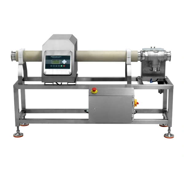 Automatic Flow-Through Mineral Water Pipeline Metal Detector Machine