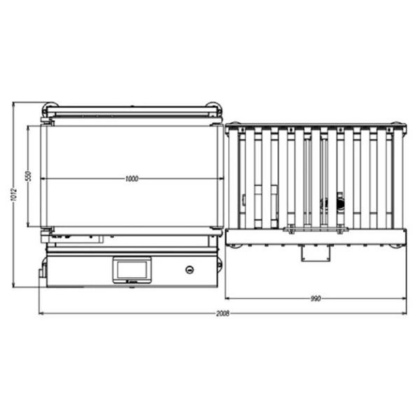 Auto Heavy Object Dynamic Check Weigher For 20-30kg Box