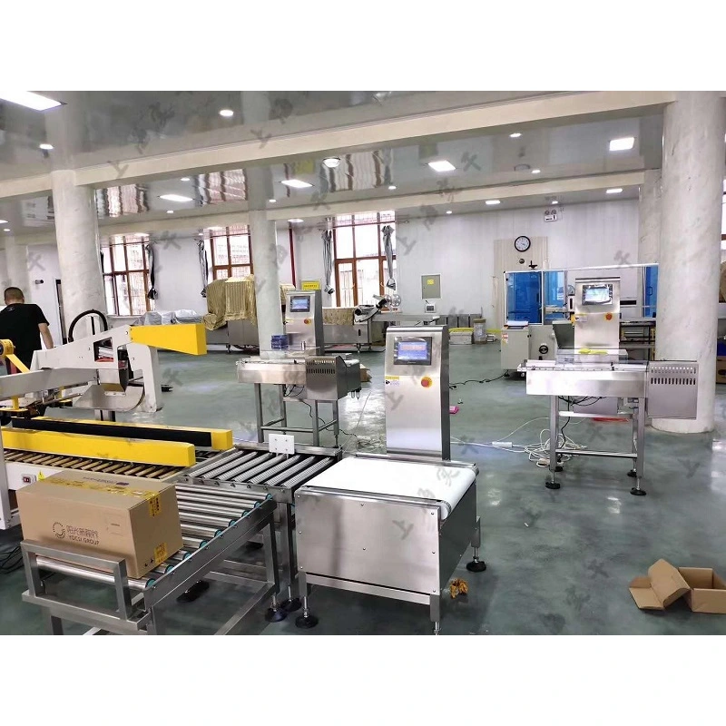 Potato Chips Whole Box Checkweigher Missing Packet Weight Detection Machine