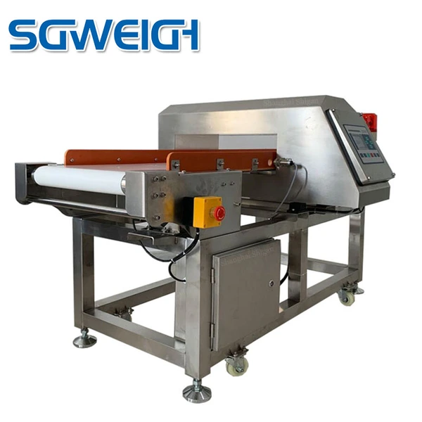 Poultry Processing Conveyor Belt Online Metal Detector for Food Security Detection