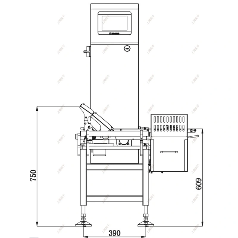 SG-1X Strip Product Weight Checker,Level 3 Authority Automatic Small Stick Check Weight Machine