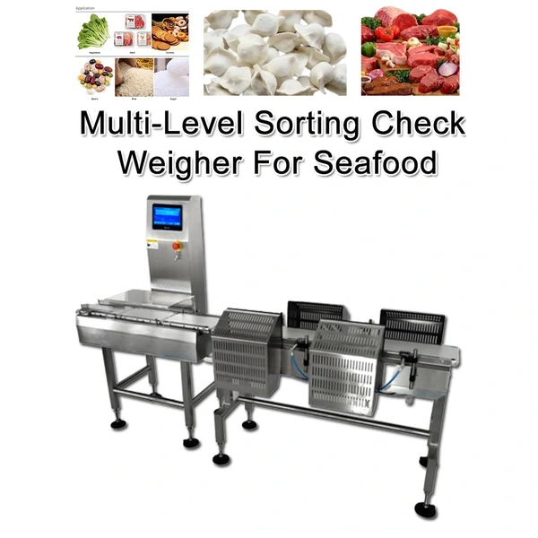 Assembly Line Conveyor Type Sorting Weight Multi-Level Classification Check Weight Machine