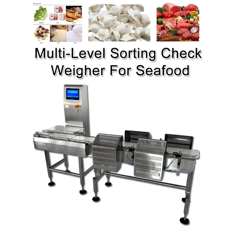 Assembly Line Conveyor Type Sorting Weight Multi-Level Classification Check Weight Machine