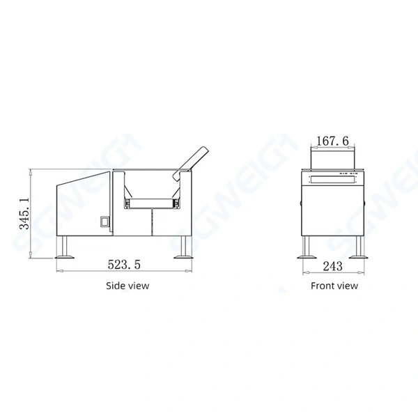 Mini Industrial Online Left and Right Sorting Check Weigher