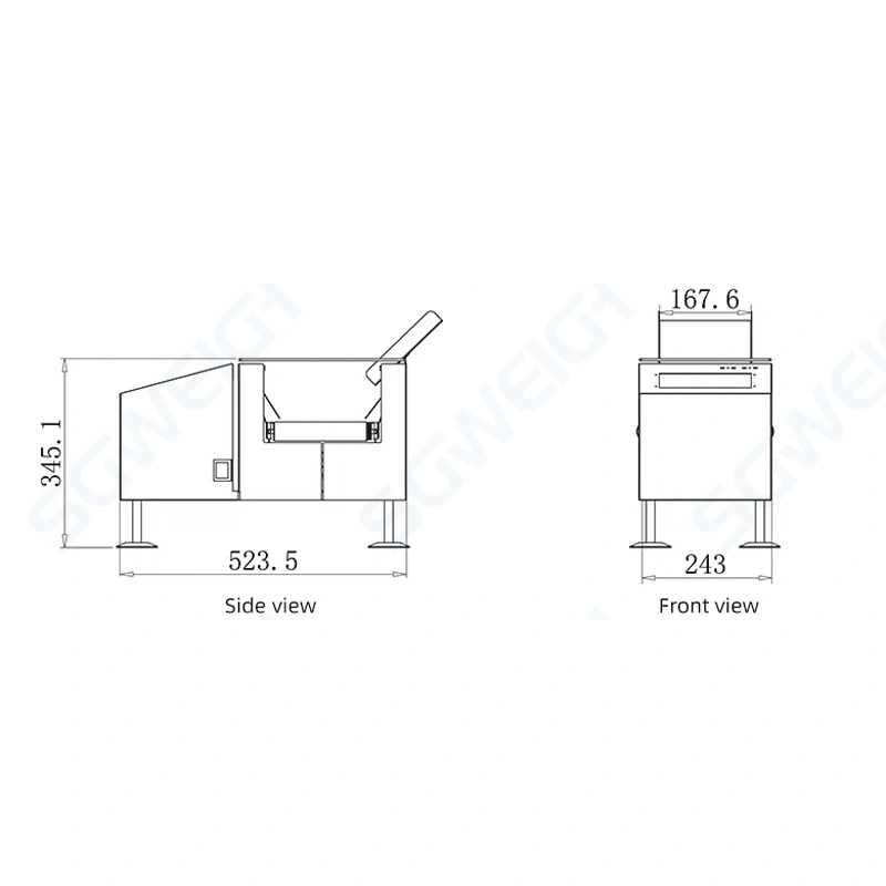 Mini Industrial Online Left and Right Sorting Check Weigher