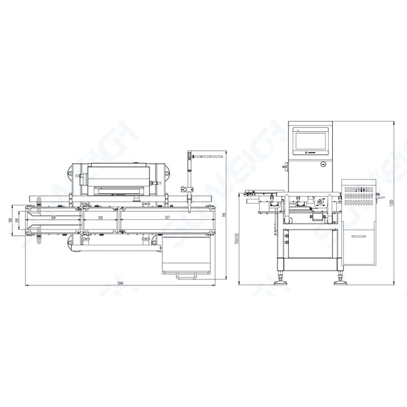 High-Speed belt Conveyor Online Intelligent Industrial Universal Check Weigher