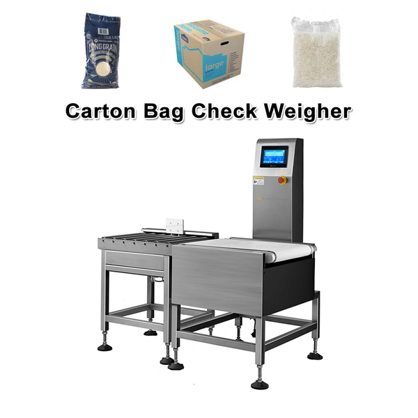 5kg-25kg Automatic Carton Box Checkweigher Weight Checker for Packaging Line