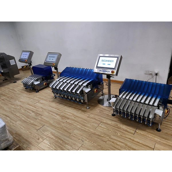 Precise Reliable Weight Checker Multi-lane Checkweigher Multi-Conveyor Lines Weighing Machine