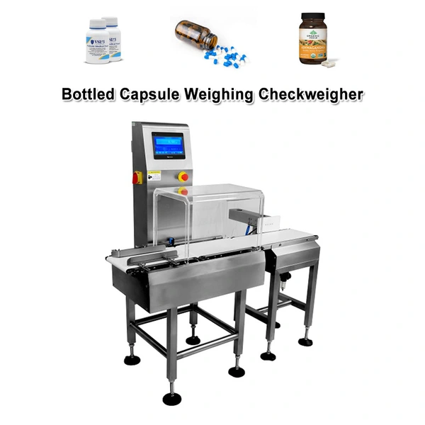 Online Automatic Checkweigher Machine Industrial High Sensitivity Weighing Conveyor Belt Scale