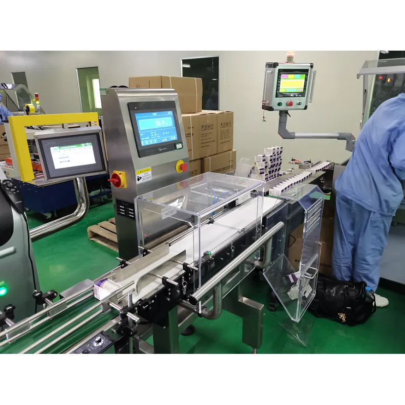 Small High-Precision Dynamic Check Weigher For Plastic Eye Drop Bottles