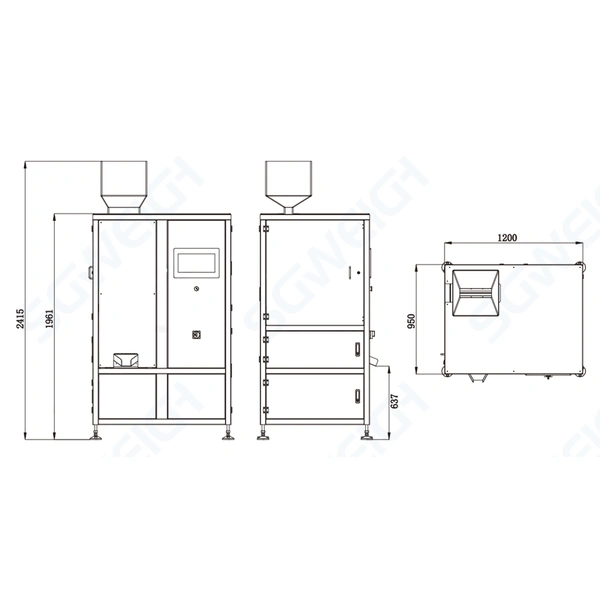 Automatic Capsule Checkweigher Machine - ±0.5mg Accuracy Weigh Each Capsule Weight Sorter