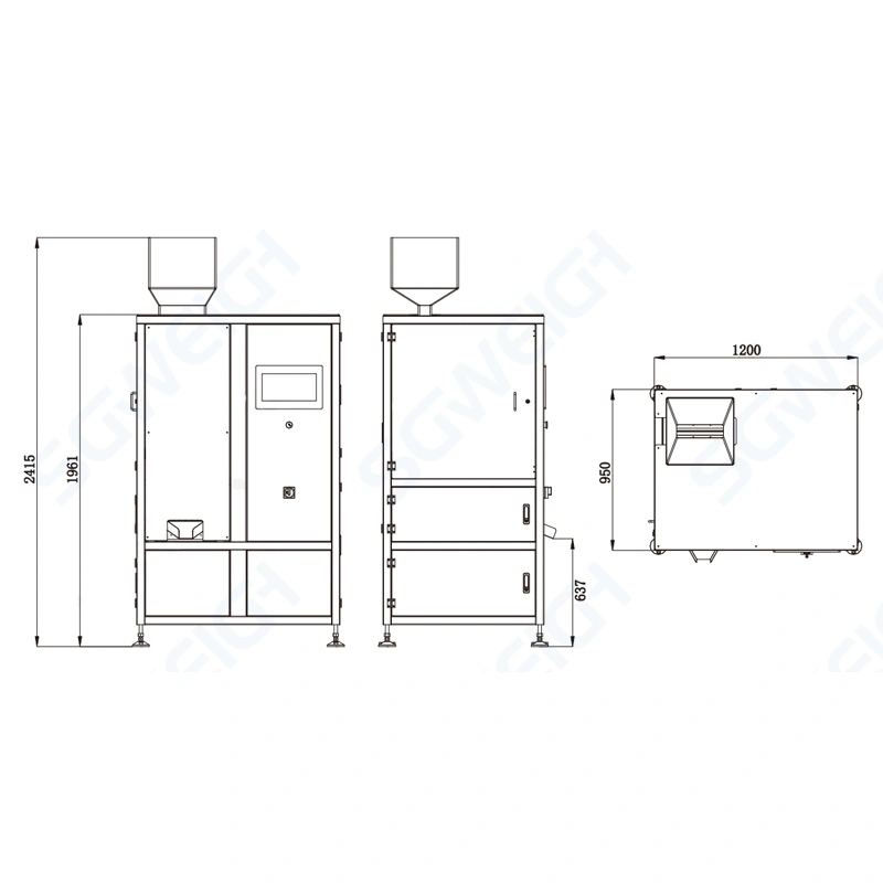 Automatic Capsule Checkweigher Machine - ±0.5mg Accuracy Weigh Each Capsule Weight Sorter