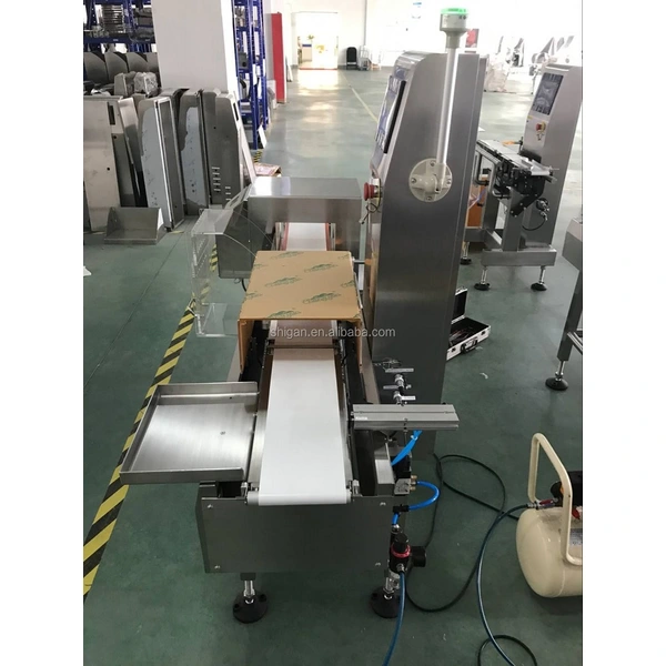 Inline Combination High Accuracy Checkweigher Metal Detector System for Food Packaging Industry