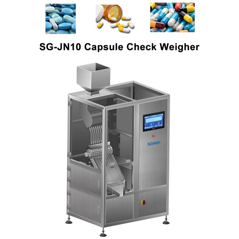 SG-JN20 Hard Gelatin/Soft Capsule Check Weigher Machine for Pharma Industry
