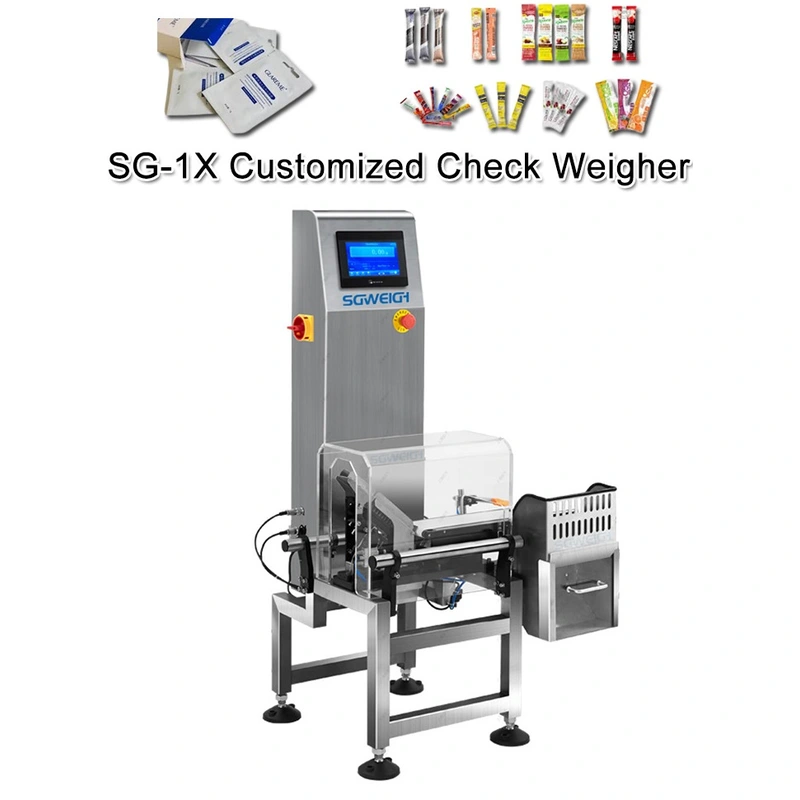 SG-1X Superior Performance High Accuracy Checkweigher System Online Check Weighing Machine