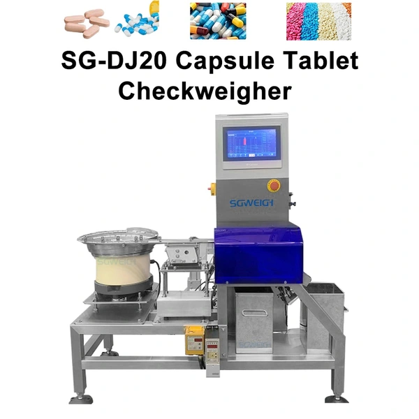 Dual-Channel High-Efficiency Sampling Capsule Check Weigher for Pharma Industry