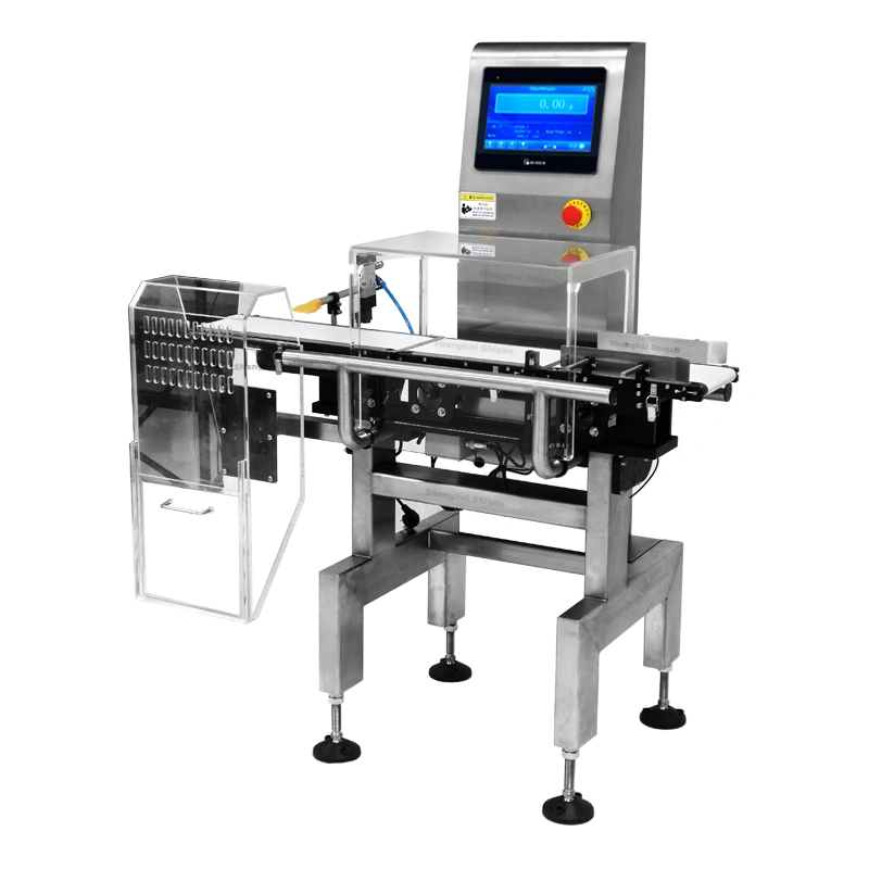 Auto Dynamic Weighing Systems Conveyor Belt Check Weigher for Bag Powder