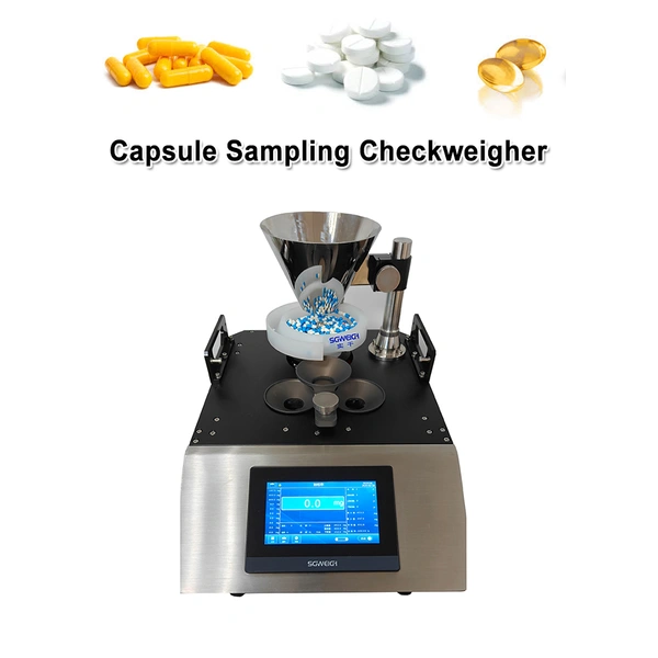 SG-C JHard/Soft Capsules Automatic Sampling Checkweigher for Coated Tablets - Accuracy 1mg
