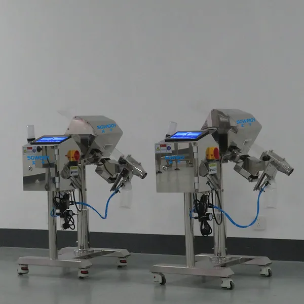 Inline Pharma Metal Detectors Connected to Tablet Press and Capsule Filling Machine - 0.3mm
