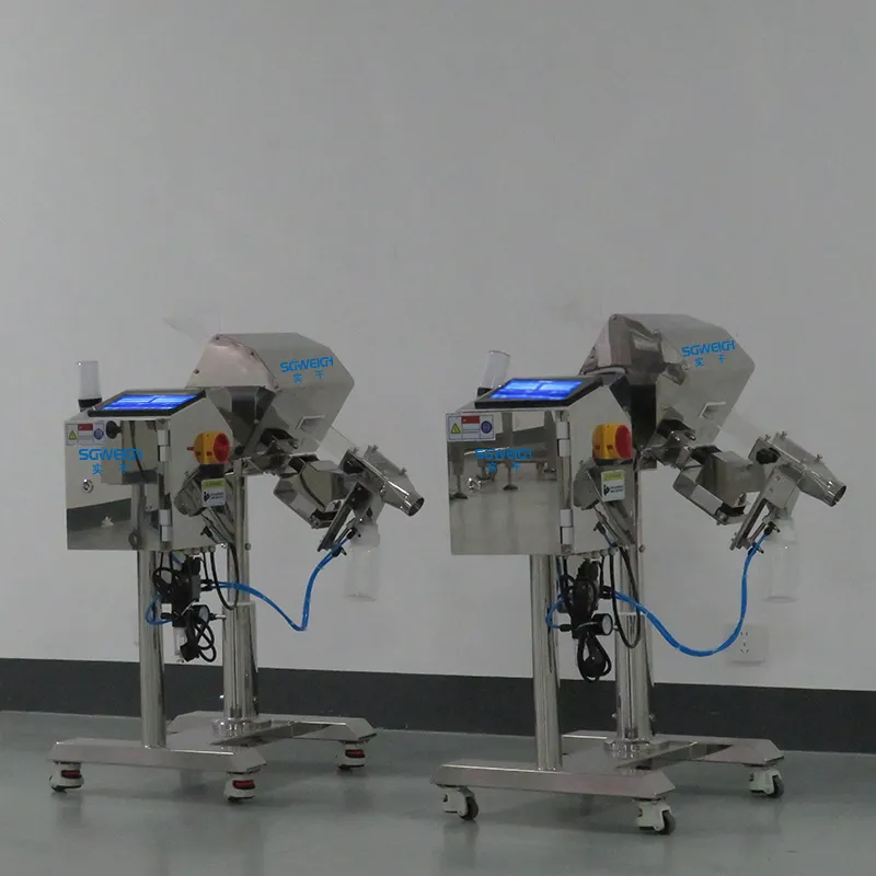 Inline Pharma Metal Detectors Connected to Tablet Press and Capsule Filling Machine - 0.3mm
