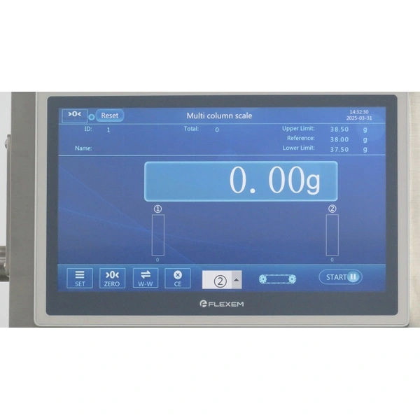 Blister Pack Capsules Automatic Checkweigher - Dual Channel Weighing System